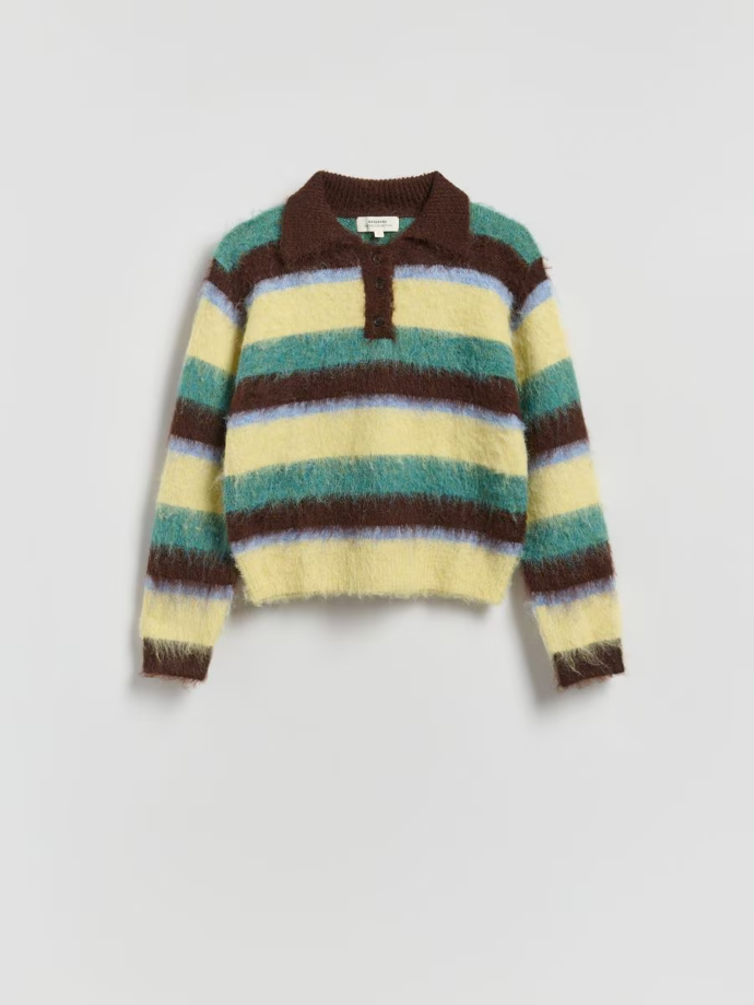 Svetr s límečkem, Reserved, 899 Kč