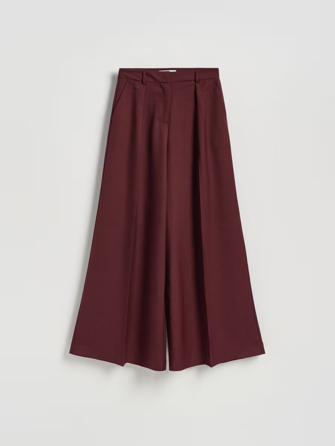 Kalhoty s příměsí vlny, Reserved, 1199 Kč