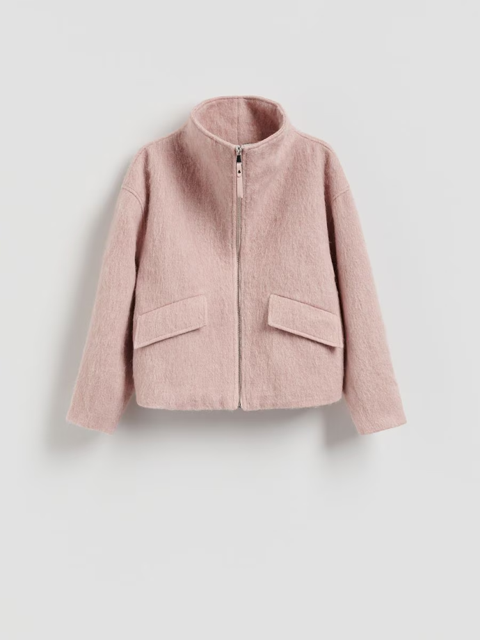 Bunda s vysokým podílem vlny, Reserved, 2399 Kč