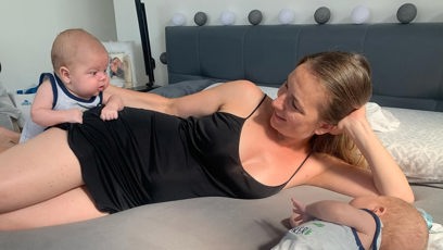 FOTO: Bára trávila čas s dětmi neustále.