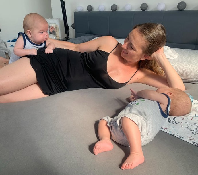 Bára trávila čas s dětmi neustále.