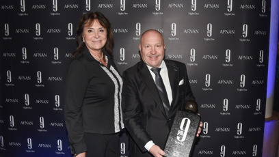 FOTO: Michal David s manželkou Marcelou Davidovou na představení nového parfému.