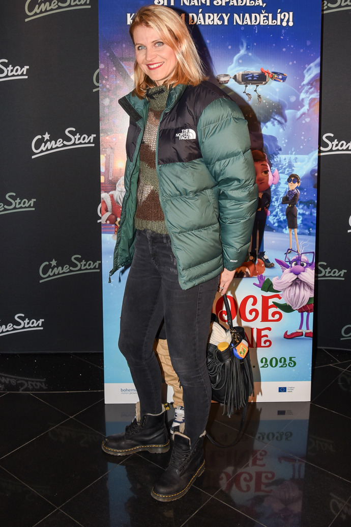 Lucie nakonec zapózovala i bez dětí. 