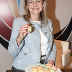 Michaela Landová na prezentaci čtvrté řady pořadu Peče celá země. 