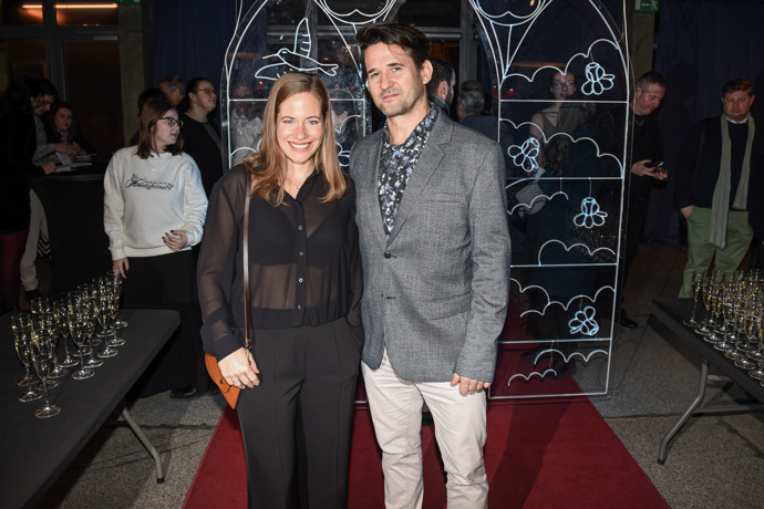 Zuzana Kajnarová s manželem Romanem Říčařem. 