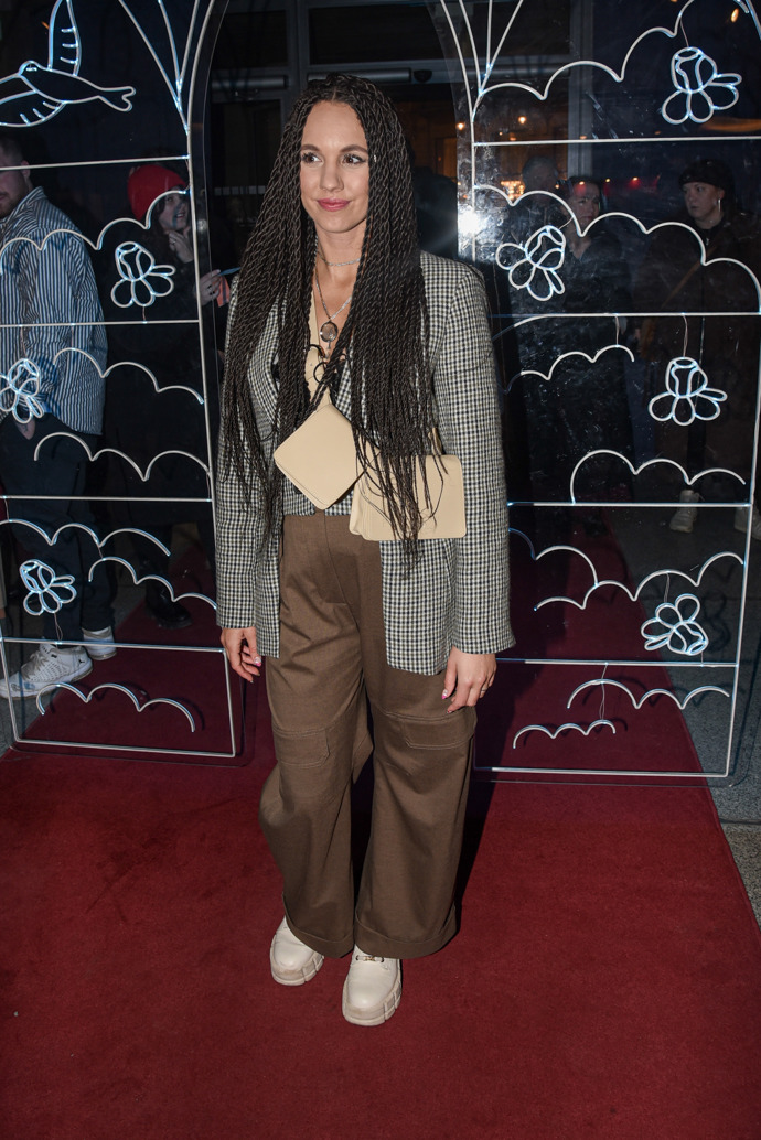 Michaela Tomešová v novém účesu. 