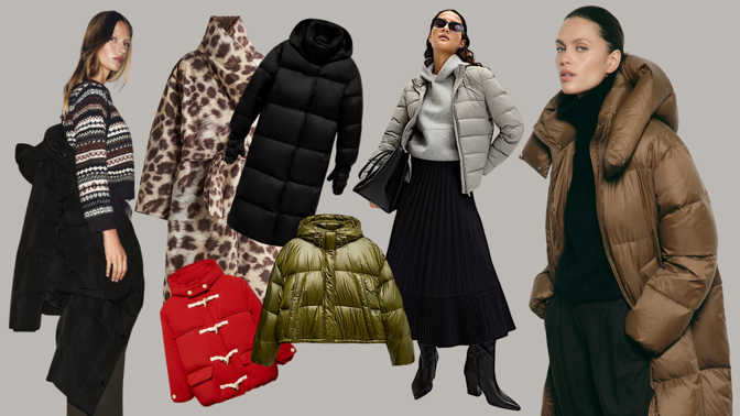 Nejteplejší péřové bundy a kabáty: 23 tipů z aktuálních kolekcí
