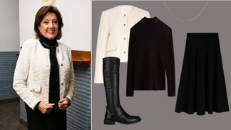 Černobílá klasika Marie Rottrové pro dámy 80+: Světlé buklé sáčko zpěvačku doslova rozzářilo