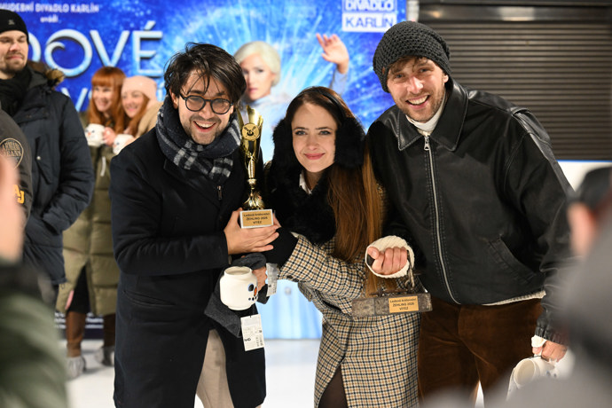 Roman Tomeš získal se svým týmem první místo.