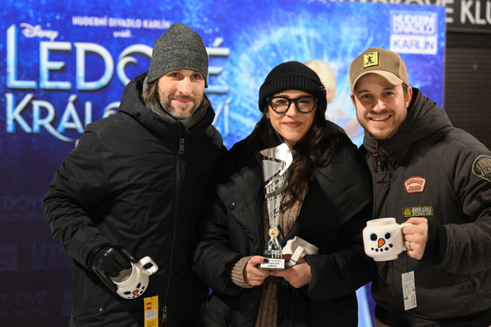 Eva Burešová se svým týmem obsadila druhé místo.