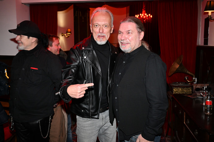 Koncert si nenechal ujít ani jeho kolega Viktor Dyk. 