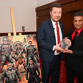 Tomio Okamura zapózoval.