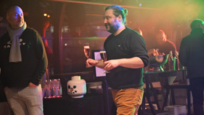 FOTO: Felix Slováček mladší měl dobrou náladu.