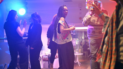 FOTO: Michaela Tomešová na parketu.