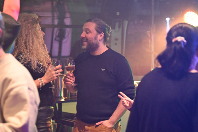 Felix Slováček mladší se dobře bavil. 