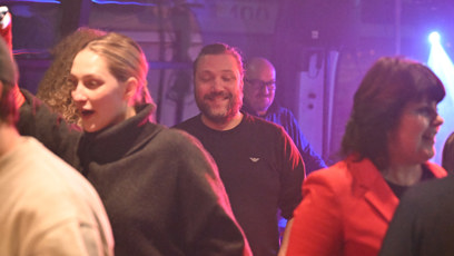 FOTO: Felix Slováček mladší se usmíval od ucha k uchu.