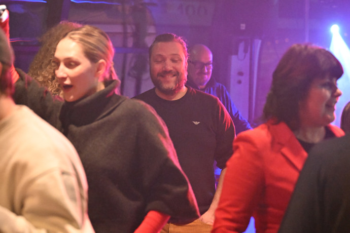 Felix Slováček mladší se usmíval od ucha k uchu. 