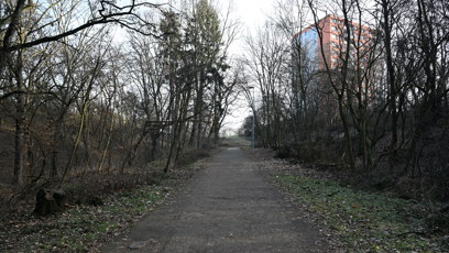 FOTO: Po stopách Jiřího Straky. K prvnímu napadení došlo v malém lesíku u sídliště Novodvorská v Praze 4.