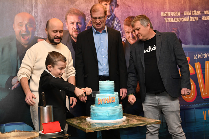 Tomáš Jeřábek si zahrál šviháka. 