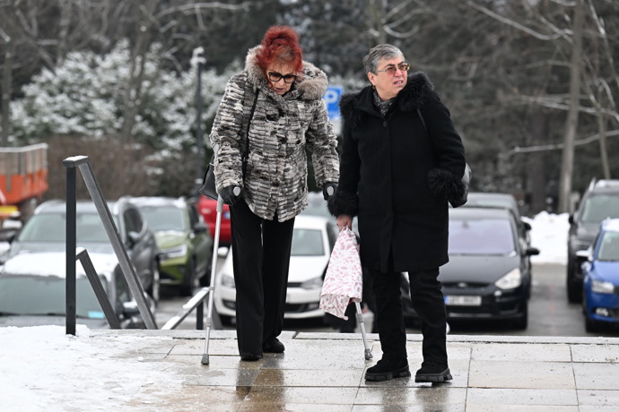 Rodina a přátelé přišli dát sbohem Pavlu Nečasovi.