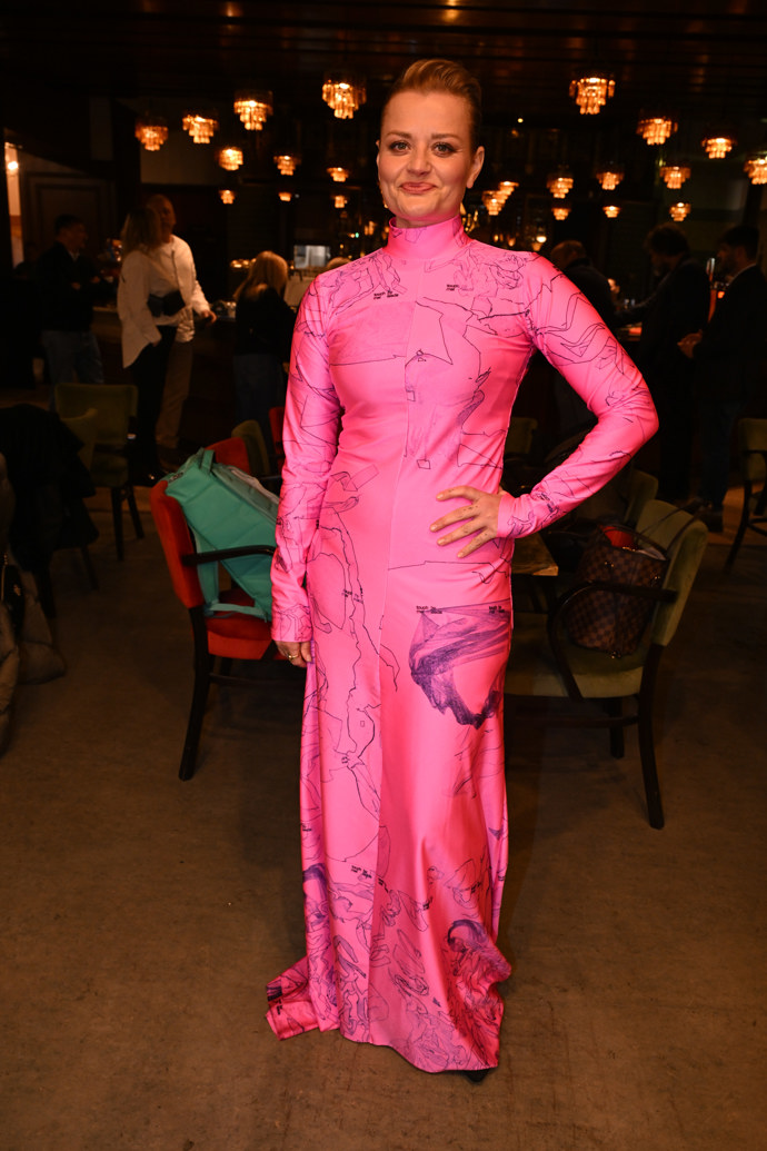 Erika Stárková předvedla zajímavý model.