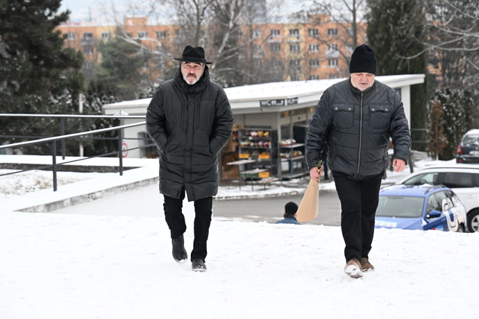 Václav Svoboda přišel dát sbohem Pavlu Nečasovi.