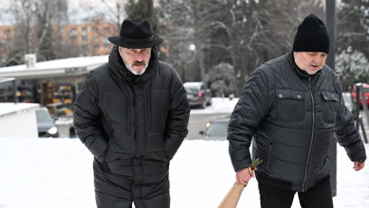 FOTO: Herec Václav Svoboda přišel dát sbohem Pavlu Nečasovi.