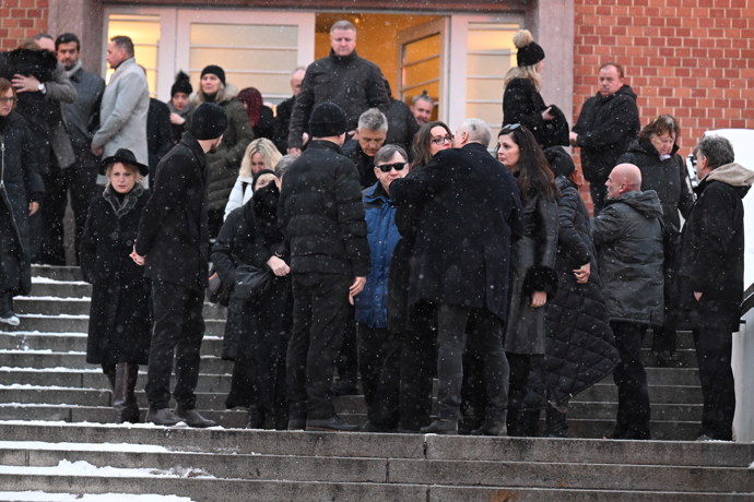 Poslední rozloučení s hercem Pavlem Nečasem proběhlo v Brně.