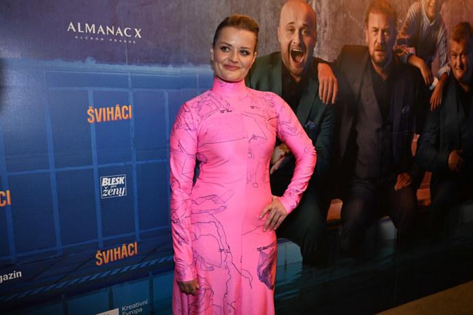 Erika Stárková vynesla extravagantní model.