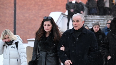 FOTO: Lukáš Vaculík s manželkou Luciou.