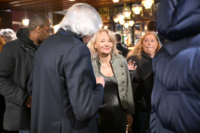 Veronika Žilková na premiéře jen zářila.