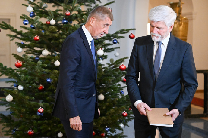 Petr Pavel a Andrej Babiš.