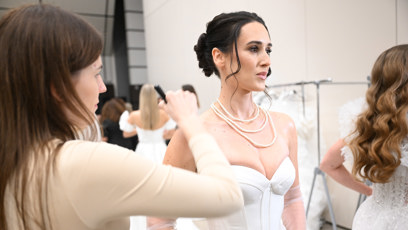 FOTO: Veronika Beskydiarová během příprav.