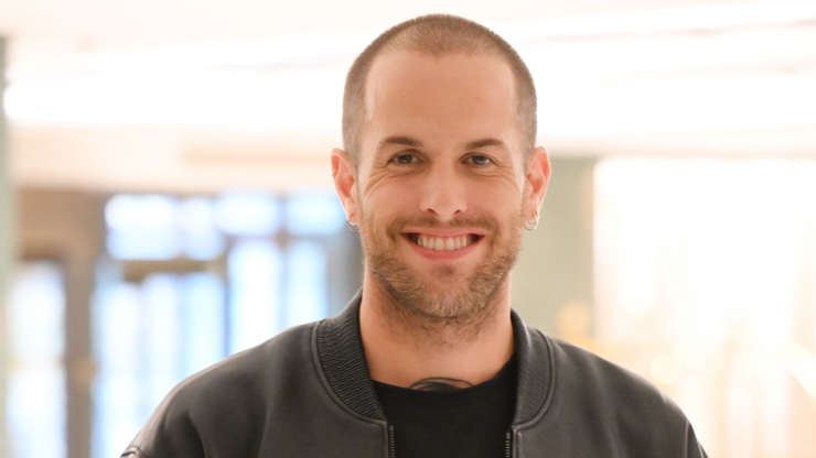 Módní návrhář Lukáš Macháček. 