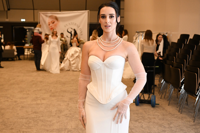 Veronika Beskydiarová vypadala božsky.