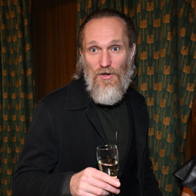 Marián Mitaš na premiéře Metoda Markovič: Straka.