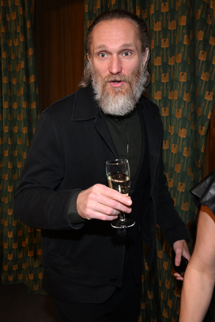 Marián Mitaš na premiéře Metoda Markovič: Straka.