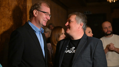 FOTO: Tomáš Jeřábek s Martinem Pechlátem.