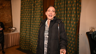 FOTO: Bára Jánová byla na premiéře série Metoda Markovič: Straka samý úsměv.