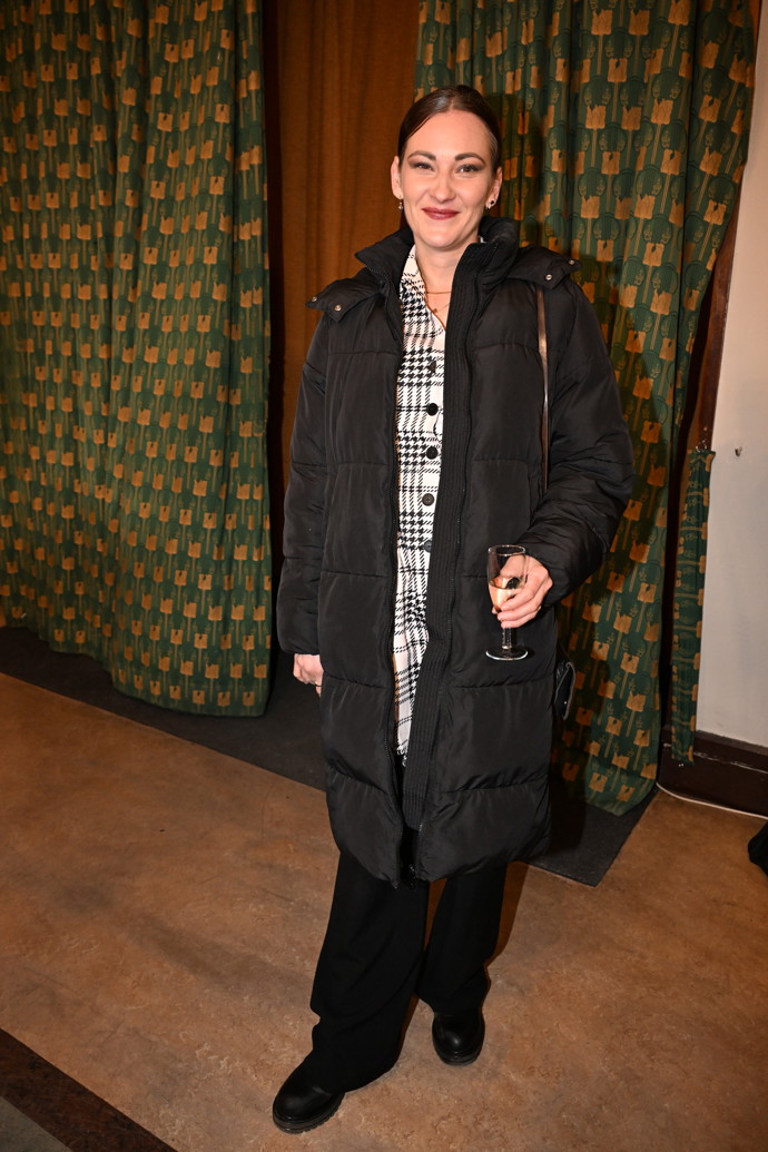 Bára Jánová na premiéře série Metoda Markovič: Straka.