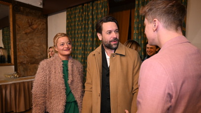 FOTO: Václav Neužil se pozdravil s Adamem Mišíkem.