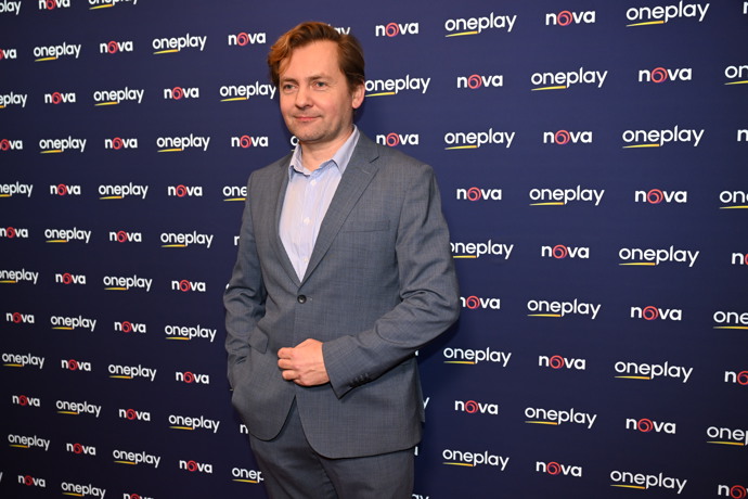 Petr Lněnička na premiéře Metoda Markovič: Straka.