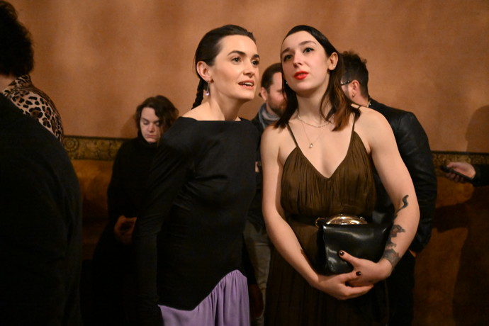 Sarah Haváčová na premiéře Metoda Markovič: Straka.