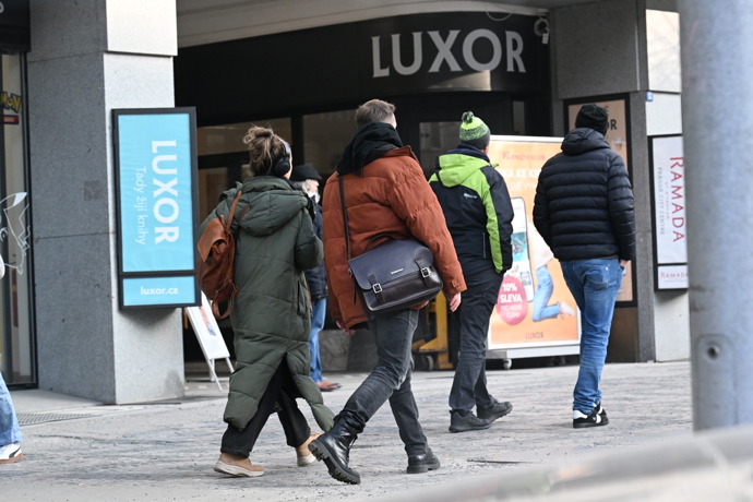 Lucie Vondráčková si vykračovala se svým kolegou Williamem Valeriánem.