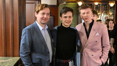 FOTO: Petr Lněnička, Maxmilián Kocek a Adam Mišík.