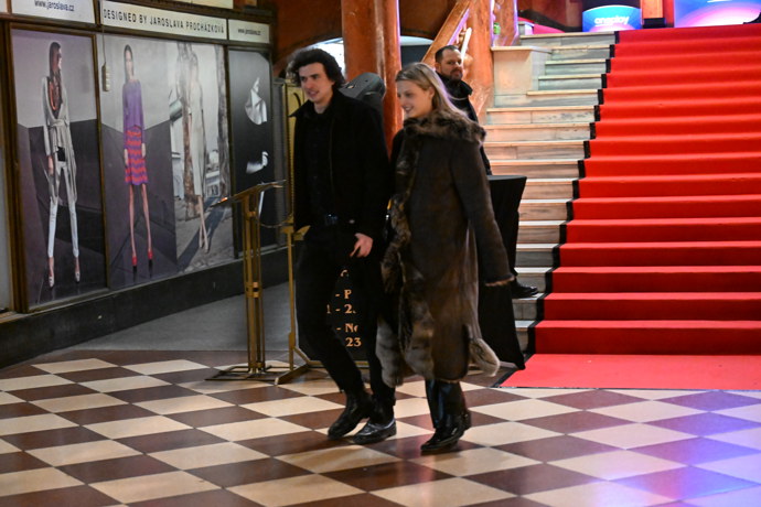 Simona Lewandowská byla na premiéře Metoda Markovič: Straka.