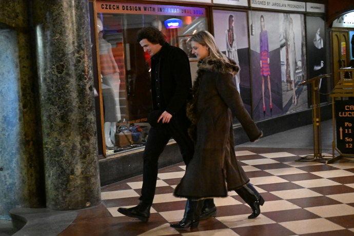 Simona Lewandowská si užívala večer.