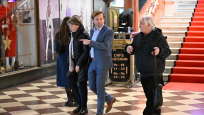 FOTO: Petr Lněnička doprovodil své rodiče.