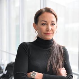 Agáta Hanychová odešla od soudu šťastná.