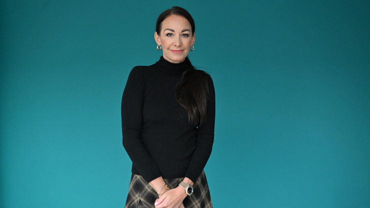 Elegantní Agáta Hanychová.